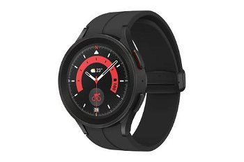Smartwatch SAMSUNG Galaxy Watch5 Pro, 45mm, 4G, Wi-Fi, Android, Black Titanium