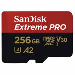 microSDXC A2 170MB 256GB Extreme Pro, SanDisk