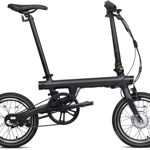 Bicicleta electrica Xiaomi Mi QiCYCLE, autonomie 45 km, viteza 20 km/h, motor 250W, roti 16", timp incarcare 3h, aluminiu, Negru