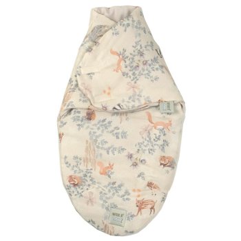 Amy - Sistem de infasare Baby swaddle Nature Bamboo by din Bambus, Animalute, AMY