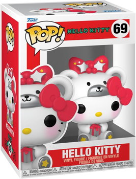 Figurina Funko POP Sanrio Hello Kitty, Polar Bear, 9 cm, #69