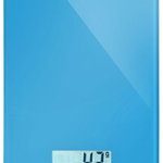 Cantar de bucatarie Lafe WKS001.4, 5Kg, afisaj LCD, cantarire fluide (Albastru), LAFE