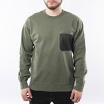 Carhartt WIP Military Mesh Pocket Sweatshirt I027720 DOLLAR GREEN, Carhartt WIP