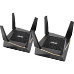 Sistem Wireless ASUS RT-AX92U 2 pack WAN: 1xGigabit WiFi:802.11ac-6100Mbps