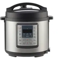 Multicooker Gorenje MC6MBK, 1000 W, 6 L, 15 Programe, Gatire cu presiune (Negru/Argintiu), Gorenje