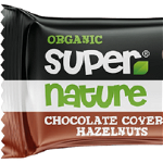 Alune de padure invelite in ciocolata, 40 g - BIO + RO-ECO-007 | Supernature, Supernature