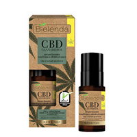 Ser de fata de hidratare si detoxifiere cu extract de canepa Bielenda CBD Cannabidiol, 15 ml