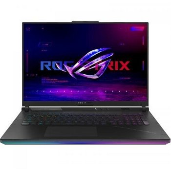 Laptop Gaming ASUS ROG Strix SCAR 18, G834JY-N6046X, 18-inch, QHD+ 16:10 (2560 x 1600, WQXGA), 13th Gen Intel® Core™ i9-13980HX Processor 2.2 GHz (36M Cache, up to 5.6 GHz, 24 cores: 8 P-cores and 16 E-cores), Intel® UHD Graphics, NVIDIA® GeForce RTX™ 40, ASUS