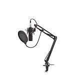 natec Microfon de studio Genesis Radium 300 XLR, Negru, natec