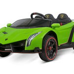 Masinuta electrica Lamborghini Veneno 180W 12V PREMIUM Verde, Hollicy