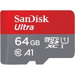 Card De Memorie Sandisk Micro Sd Ultra A1 - 64gb Clasa 10, Sandisk