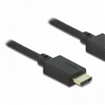 Cablu DeLock 85389, HDMI -HDMI, 8K, 2.5 m (Negru)