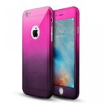 Husa Apple iPhone SE2, FullBody Elegance Luxury Degrade, acoperire completa 360 grade cu folie de sticla gratis
