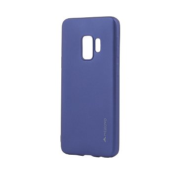 Husa Samsung Galaxy S9 G960 Meleovo Silicon Soft Slim Blue (aspect mat), Meleovo
