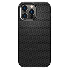 Carcasa Spigen Liquid Air compatibila cu iPhone 14 Pro Matte Black