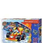 Puzzle maxi Racing Action, 20 piese