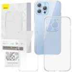 Baseus Transparent Case and Tempered Glass set Corning for iPhone 13 Pro