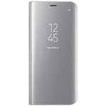 Husa Agenda Clear View Argintiu SAMSUNG Galaxy S8