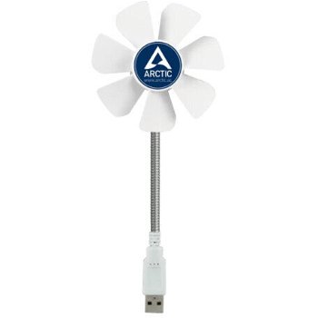 Ventilator USB Arctic Breeze Mobil, alimentare USB, brat flexibil