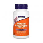 Natural Resveratrol with Red Wine Extract, 200 mg, Now Foods, 60 capsule