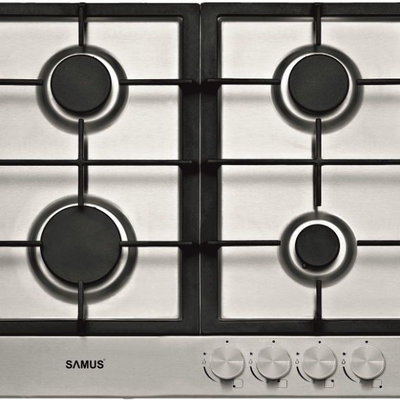 Plită Incorporabilă Samus PSG-64SX3 | Inox, Samus