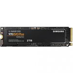 SAMSUNG 970 EVO PLUS 2TB SSD, M.2 2280, NVMe, Read/Write: 3500 / 3300 MB/s, Random Read/Write IOPS 620K/560K, SAMSUNG