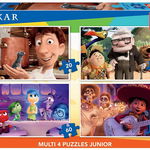 Puzzle 4 in 1 (20+40+60+80 piese) Disney Pixar