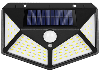 Lampa solara de perete ULTRA 100 LEDuri BK-100, GAVE