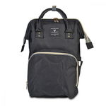 Geanta tip rucsac pentru mamici Amelia Dark Grey, CANGAROO