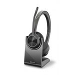 Casti Poly Voyager 4320 UC V4320-C USB-A Charging Stand Black, Poly