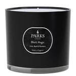 Lumânare cu parfum de lime, busuioc și mandarine Parks Candles London Black Magic, timp de ardere 56 h