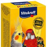 VITAKRAFT Baton pentru papagali mijlocii, cu vitamine pt penaj 2 bucăţi, 180g, Vitakraft