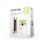 Camera de supraveghere smart Netatmo Welcome, Interior, Control Wi-Fi, Recunoastere faciala, Compatibila cu iOS si Android, Netatmo