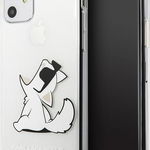 Karl Lagerfeld Karl Lagerfeld KLHCN61CFNRC iPhone 11 hardcase transparent Choupette Fun, Karl Lagerfeld