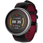 Smartwatch ZeRound 2 HR Premium Negru Si Curea Sport Galbena