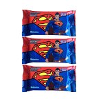 Pachet Cottonino Superman Servetele umede pentru copii, 3x 15 buc, Cottonino