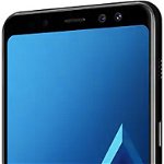 Telefon mobil Samsung Galaxy A8 (2018), Procesor Octa-Core 1.6GHz/2.2GHz, Super AMOLED 5.6", 4GB RAM, 32GB Flash, 16MP, Wi-Fi, 4G, Dual Sim, Android (Negru)