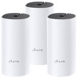 Sistem Wi-Fi Mesh TP-Link Deco E4 (3-pack) AC1200 cu acoperire completa pentru casa