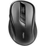 Wireless optical M500, 1600 dpi, Negru, Rapoo