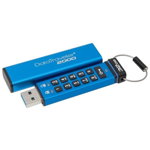 Memorie USB Kingston DataTraveler 2000 256bit AES Hardware Encrypted 8 GB USB 3.0 dt2000/8gb