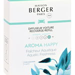 Rezerve ceramice odorizant masina Berger Aroma Happy Fraicheur Aquatique 2 piese