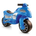 Motocicleta fara pedale, albastru, 50x71x27 cm - Dolu, Hugbebe
