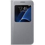 Husa Agenda S View Argintiu Samsung Galaxy S7