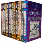 Diary Of A Wimpy Kid Collection 14 Books Set Meltdown  Getaway  Double Down  Old School,Jeff Kinney - Editura Puffin