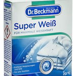 Dr. Beckmann Pudra inalbitoare pentru rufe albe 2x40 g, Dr. Beckmann