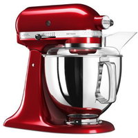 KitchenAid Mixer cu bol Artisan 5KSM175PSECA, 300 W, Candy Apple, 4.8L, Rosu