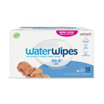 Water Wipes Baby Wipes 12 Pack servetele delicate pentru copii, Water Wipes