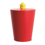 Cos multifunctional LEGO rosu