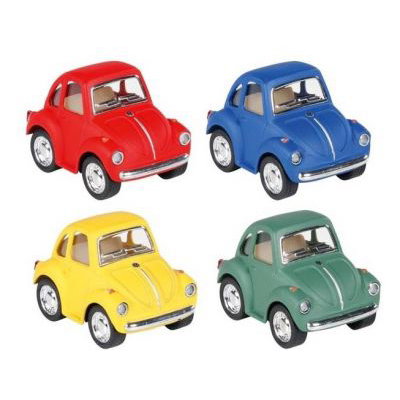 Masinuta din metal Goki - Volkswagen Classical Beetle, gama larga, Goki