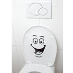 Sticker pentru capacul wc, 18x23 cm